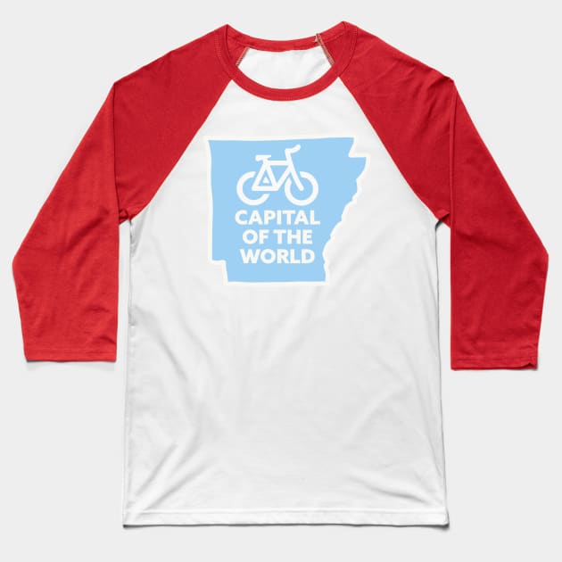 Arkansas bike Baseball T-Shirt by ET